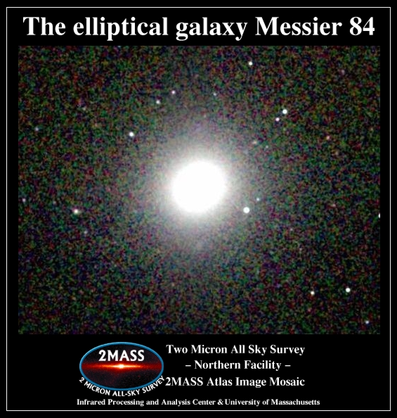 Multiwavelength Messier 84 - Elliptical/Lenticular Galaxy