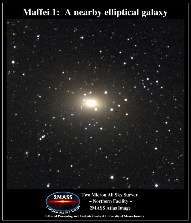  The nearby elliptical galaxy Maffei 1 (261 kb)