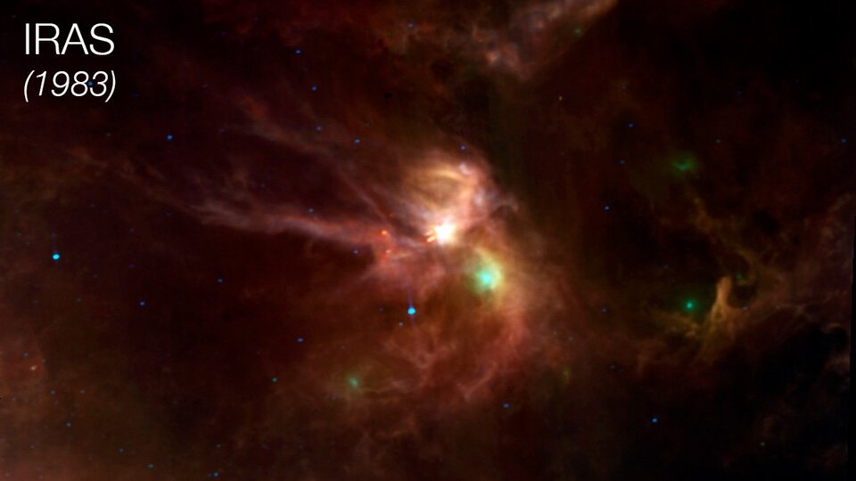 IRAS Rho Ophiuchi